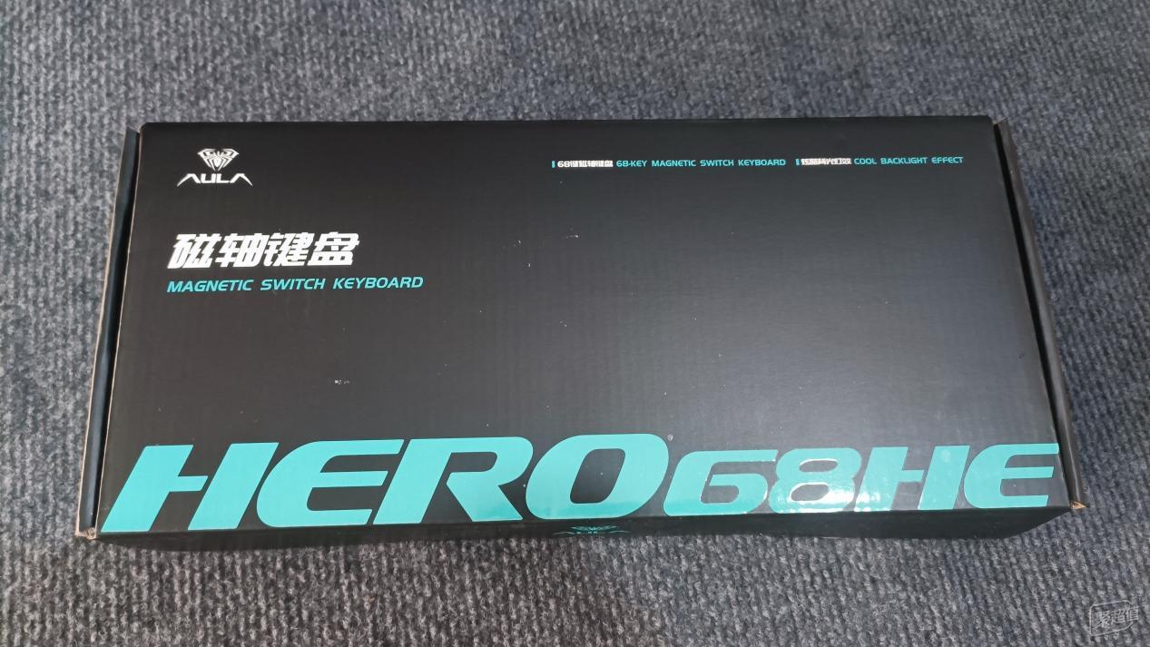 品黑雾透键帽和玉皇磁轴组合颜值和性能同时具备新葡京娱乐狼蛛HERO68HE磁轴键盘再添新(图4)